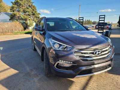 2017 Hyundai santa Fe sport 2.0L 80,0000km